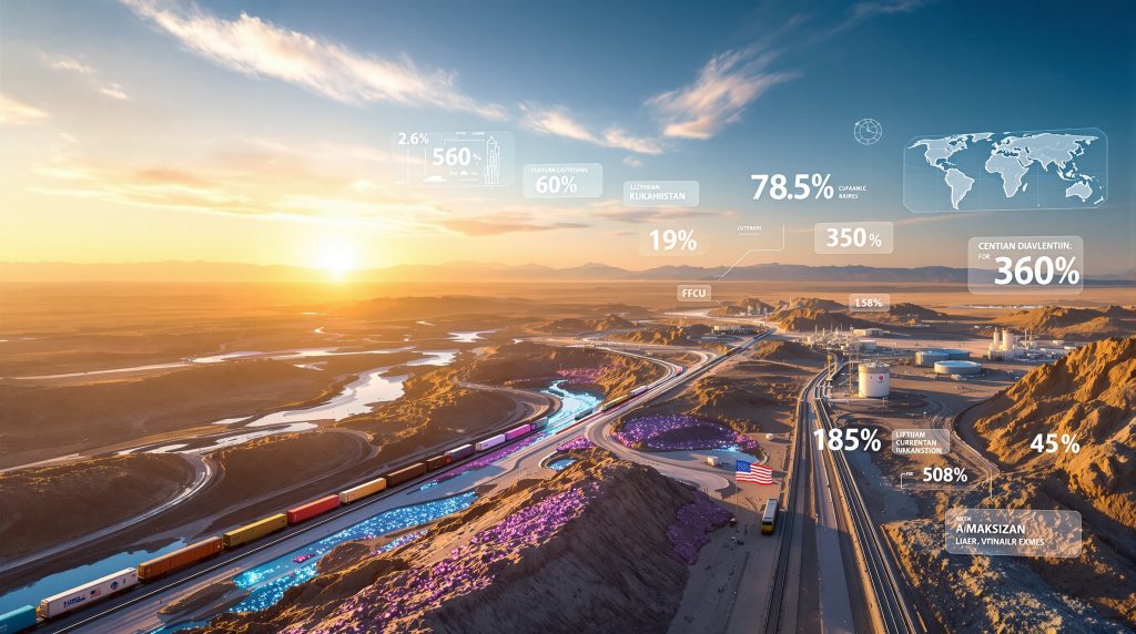 آسیای مرکزی میدان جدید جنگ مواد معدنی جهان