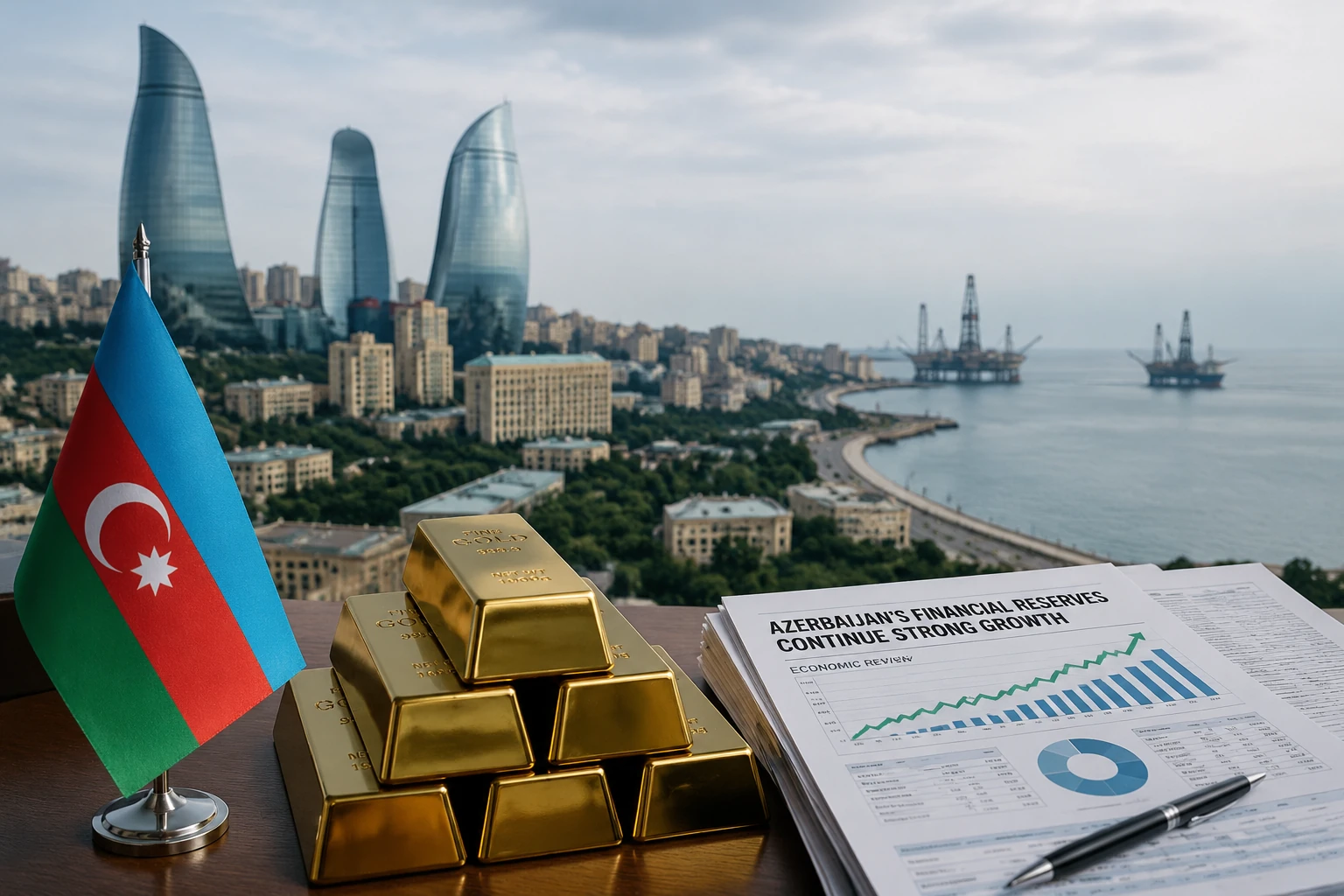 جهش ذخایر ارزی جمهوری آذربایجان به ۸۵ میلیارد دلار؛ باکو چگونه به این رکورد رسید؟